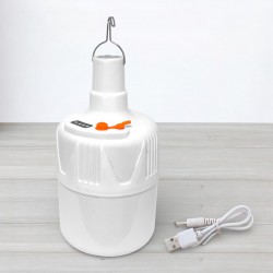 Лампа кемпінгова акумуляторна KJ-V56, 5Вт з USB зарядкою